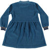 picnik dress velvet blue
