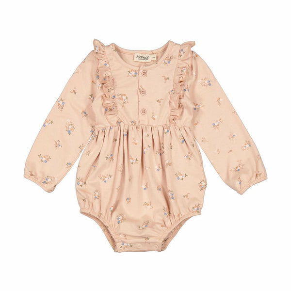 marmar copenhagen roma frill baby body rose bouquet