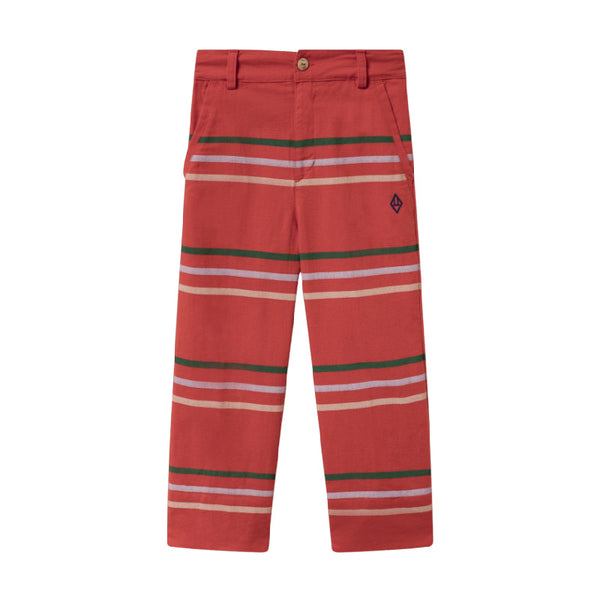 the animals observatory colt kids pants red stripes