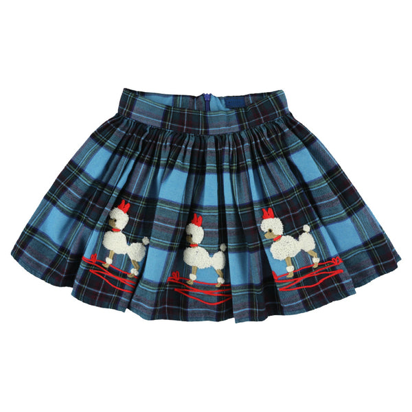 morley poodle skirt blue