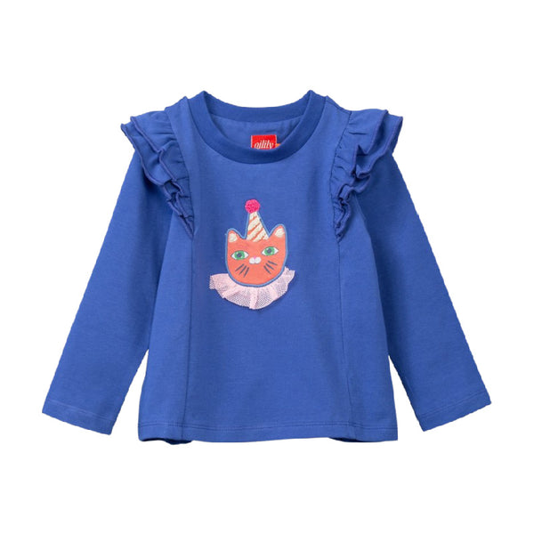 oilily tamari baby party t-shirt blue