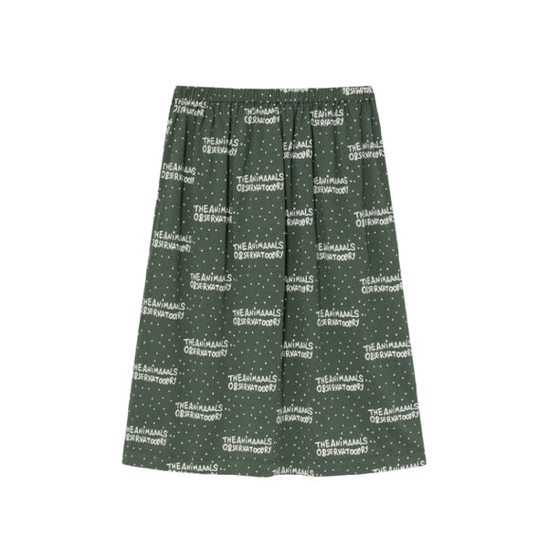 the animals observatory ladybug kids skirt green the animals