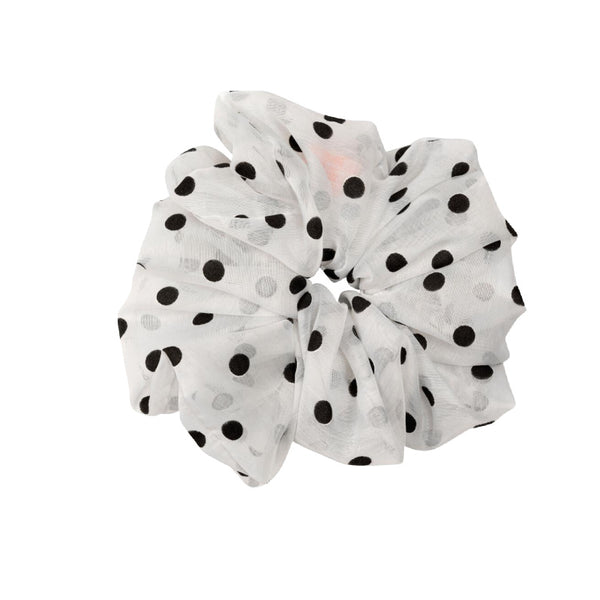 wauw capow by bang bang copenhagen mega scrunchie polka