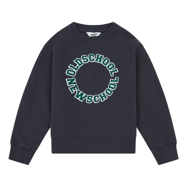 hundred pieces old school sweatshirt black front view