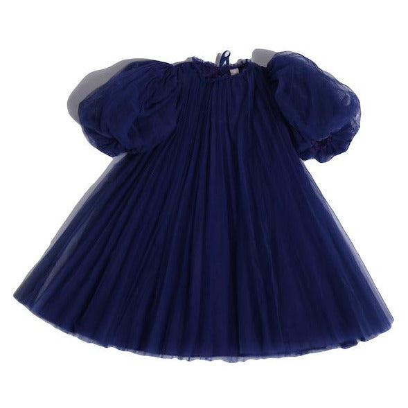 tia cibani crush pleated smock dress licorice tulle, girl's formal dresses