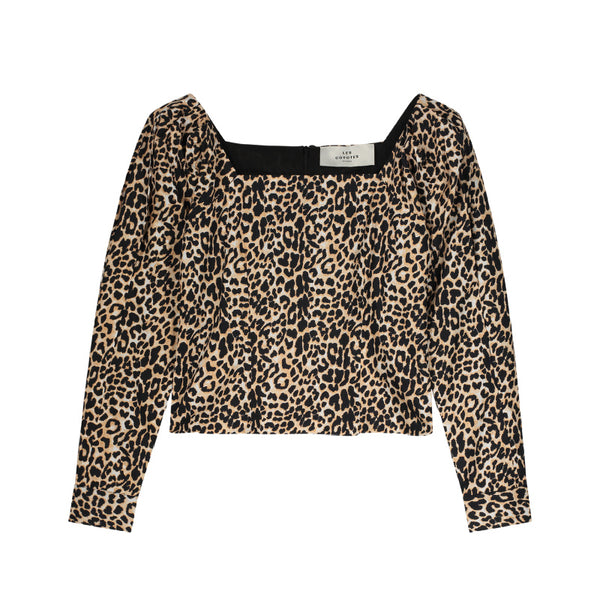 les coyotes de paris terry top leopard
