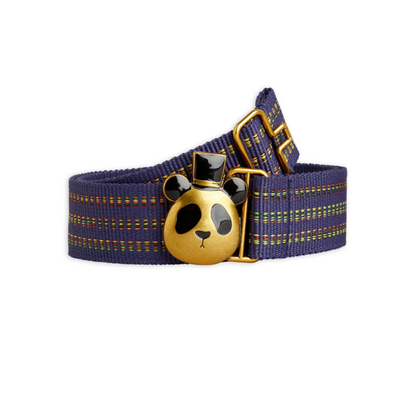mini rodini panda belt blue