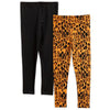 mini rodini basic leopard leggings 2 pack