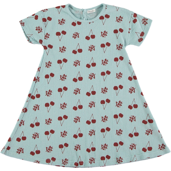 picnik cherries dress blue