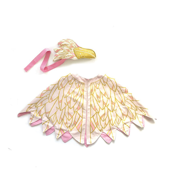 lovelane designs the stork cape & hat set, pretend play dress up costumes for kids, free shipping kodomo boston