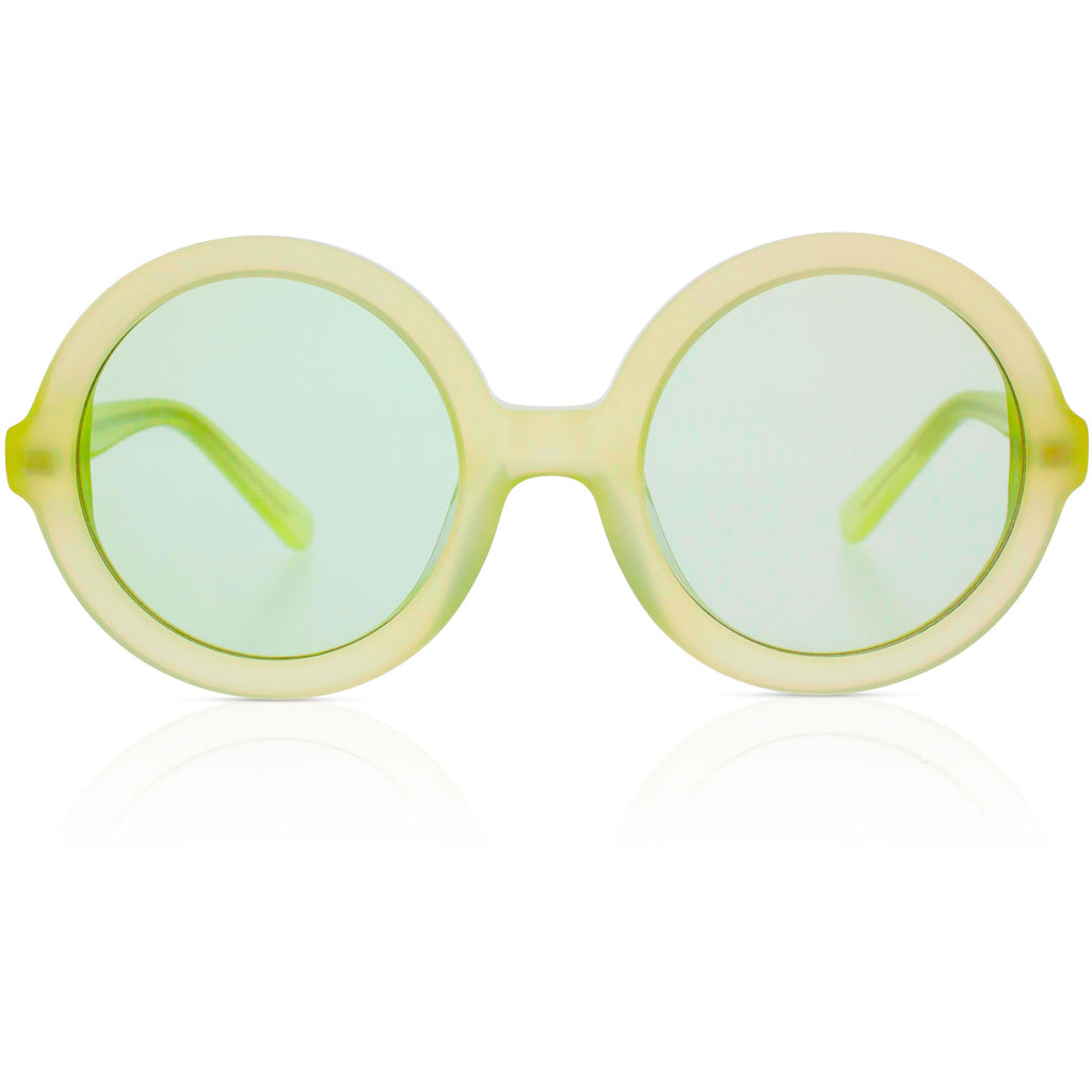 sons + daughters lenny margarita green sunglasses