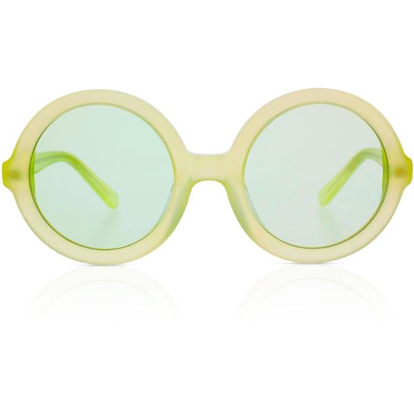 sons + daughters lenny margarita green sunglasses