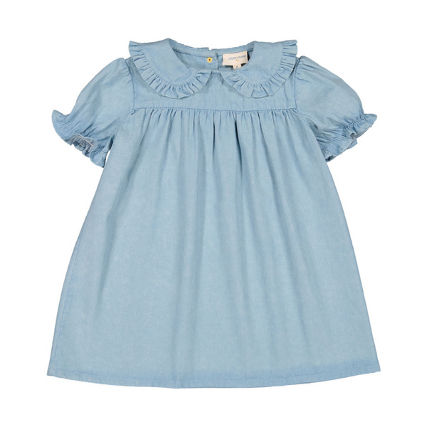 louis louise twiggy dress chambray