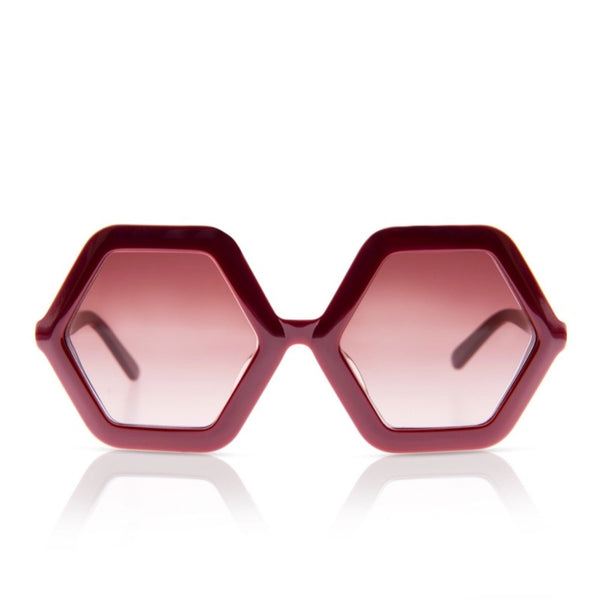 sons + daughters honey sunglasses bio bordeaux