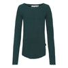 molo rochelle long sleeve t-shirt 2-pack green orchid