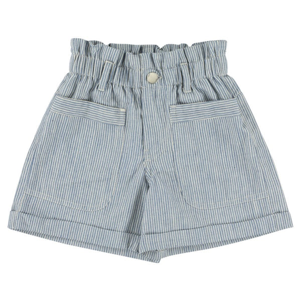 simple kids portugal denim shorts indigo