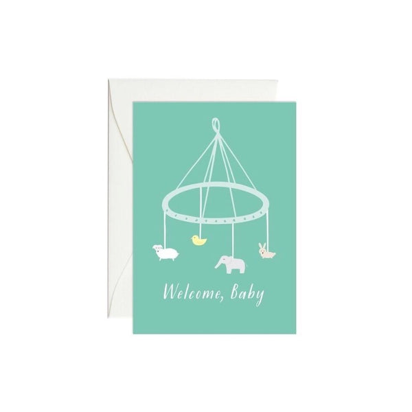 baby mobile mini enclosure card