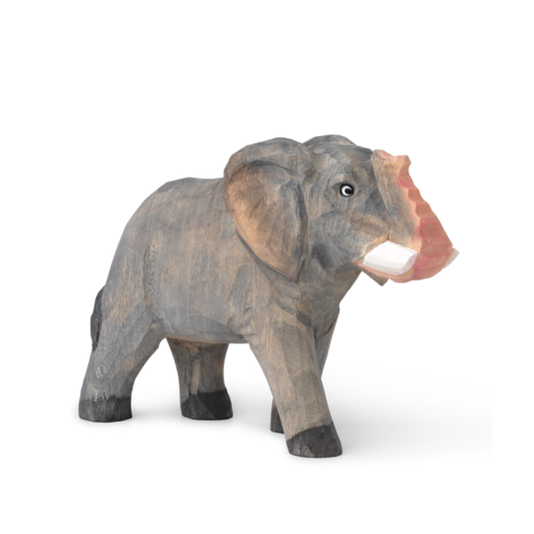 ferm living hand carved elephant