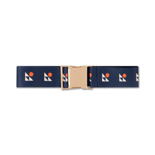 repose ams belt dark blue logo