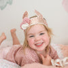 alimrose sequin bunny crown rose gold