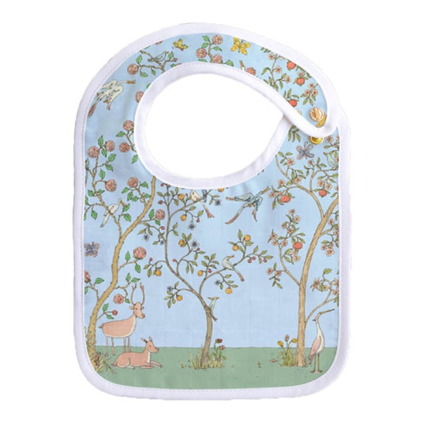 atelier choux small bib in bloom pink