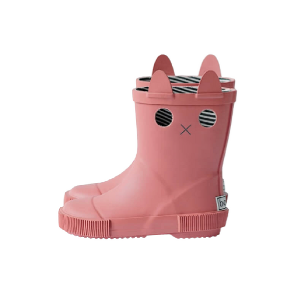 boxbo lookicat rain boots pink