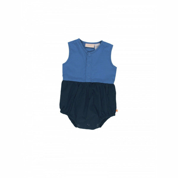tinycottons color block sleeveless woven onepiece - kodomo