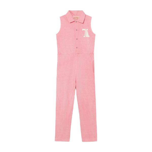 the animals observatory grasshopper kids jumpsuit pink
