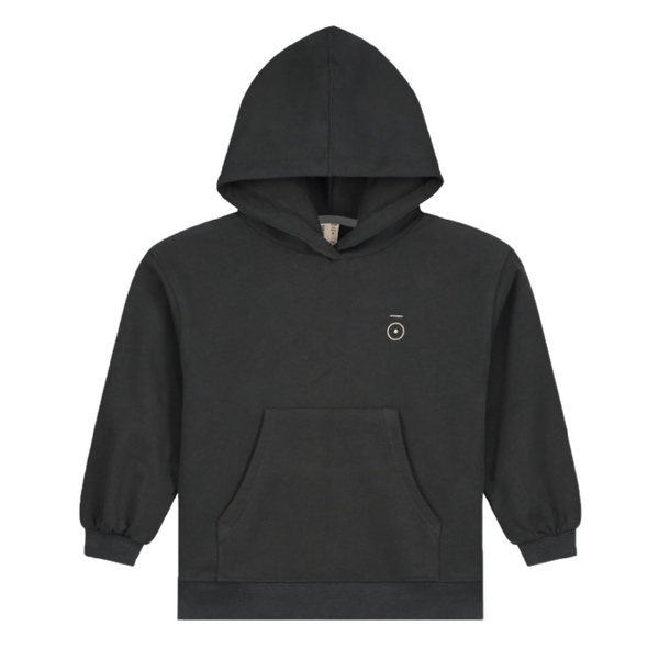 gray label hoodie nearly black