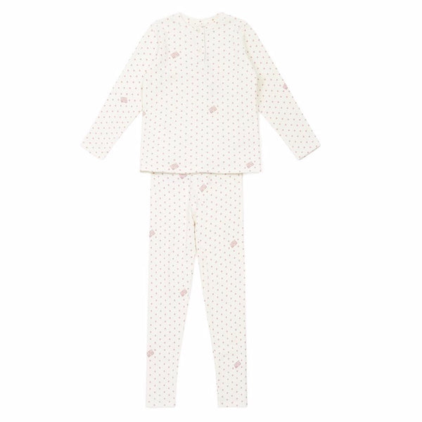 bonton loungewear set star pink, free shipping kodomo boston. pajama set for kids,