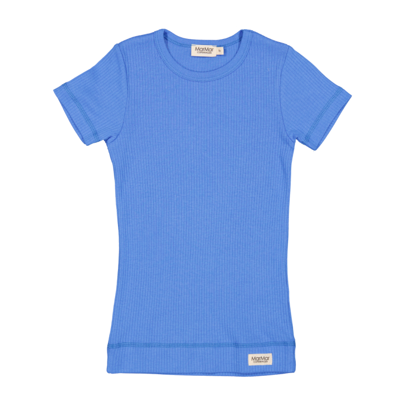 marmar copenhagen ss tshirt vivid blue