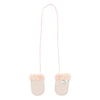 petit nord mittens pale rose - kodomo boston