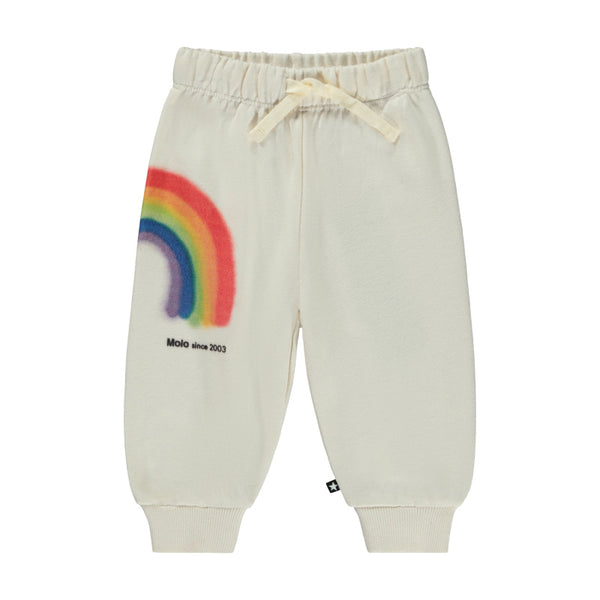 molo simeon baby sweatpants rainbow