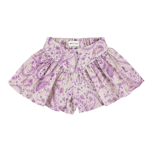 morley scooby paisley skirt orchid