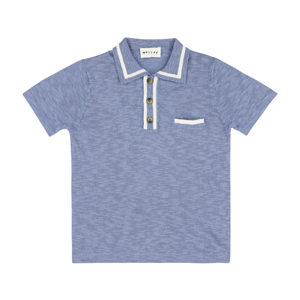 morley pako polo shirt steel