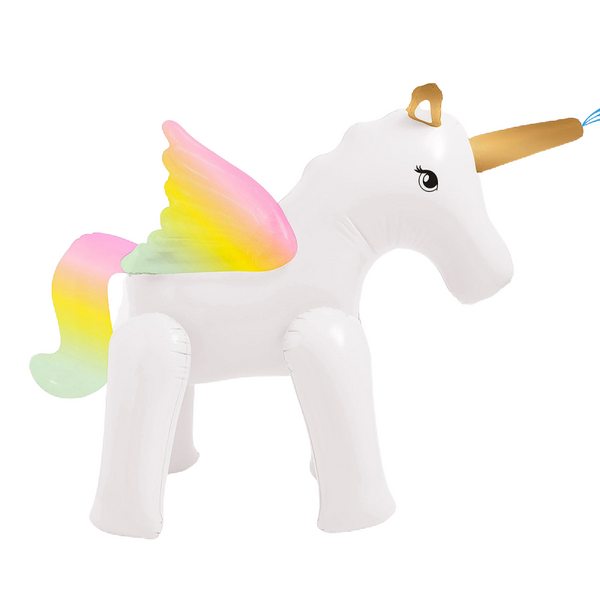 sunnylife inflatable giant unicorn sprinkler