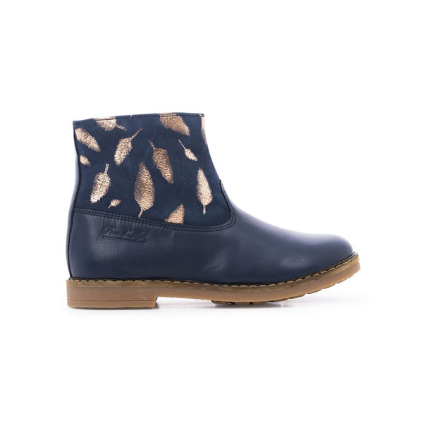pom d'api trip boots feather navy cooper - kodomo