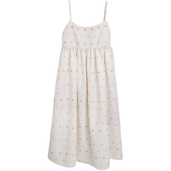 the new society cecile woman dress off-white, women's classic dresses 