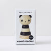 wee gallery wood stacker panda