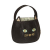 black cat bucket bag