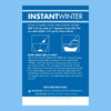 instant winter artificial snow kit