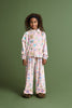maison mangostan porcelain velour jacket pink