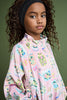 maison mangostan porcelain velour jacket pink