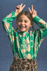 maison mangostan mimosa t-shirt green