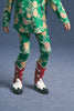 maison mangostan mimosa leggings green