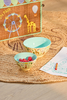 melamine small bowl fun fair print