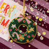 christmas wreath ornament