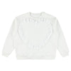 caroline bosmans felpa sweatshirt white