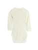 mini rodini rib baby body off white