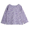 mini rodini leopard aop long sleeve t-shirt purple